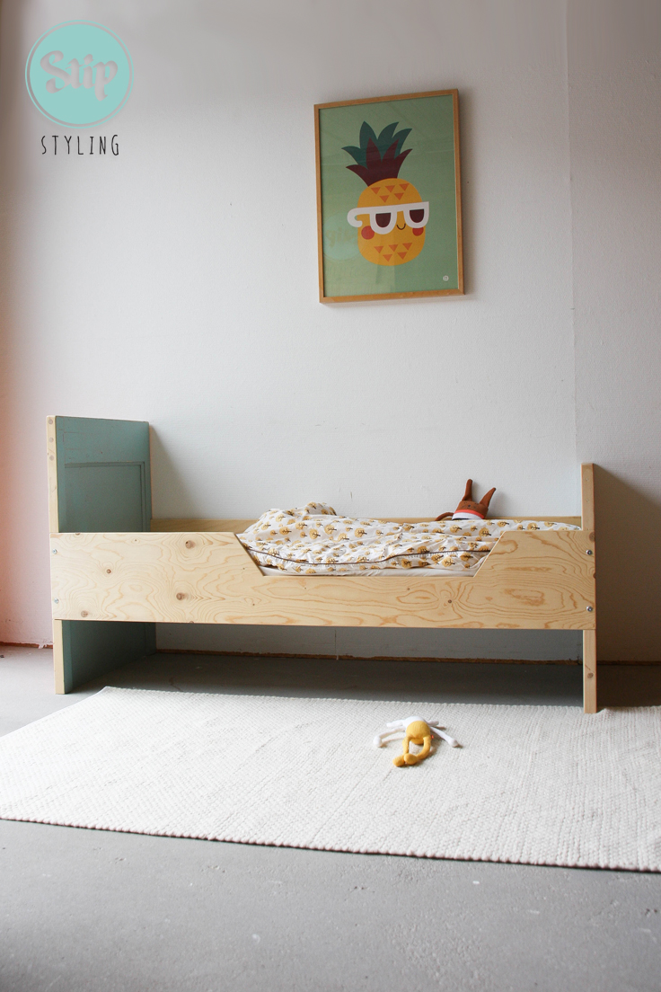 Peuterbed/kleuterbed - Stip styling